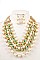 PEARL & VELVET WOVEN CHAIN NECKLACE SET