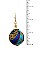 MULTI BALL CHAIN DESIGNED STATEMENT NECKLACE SET