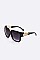 Pack of 12 Pieces Oversize Square Sunglasses LA108-9M007