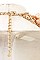 PEARL MIX CLUSTER STATEMENT NECKLACE SET