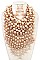 PEARL MIX CLUSTER STATEMENT NECKLACE SET