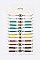 Pack of 12 Evil Eye & Mix Bead Drawstring Bracelets Set