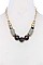 MULTI-BEADS CHAIN SHORT NECKLACE