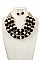 CHUNKY BEAD STATEMENT NECKLACE SET