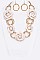 COSMOPOLITAN FLOWER STATEMENT NECKLACE SET