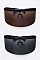 Pack of 12 Iconic Large Shield Sunglasses