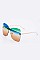 Pack of 12 2 Tone Iconic Butterfly Sunglasses Set
