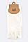 Chic Fur Pom Knee High Tights Socks LA-SO400031