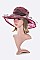 Stylish Organza Dress Hat