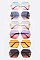 Pack of 12 Mix Tint Golden Bee Accent Sunglasses