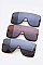 PACK of 12 Iconic Fashion Shield Sunglasses