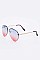Mix Tint Studded Aviator Sunglasses Set
