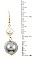 CLUSTERED FAUX PEARL BIB NECKLACE SET