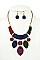 LINK MIX SHAPE NECKLACE SET