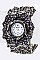 Stylish Vintage Inspired Flower Cut-Out Bangle Watch LA-1812