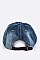Embroidered AMAZING Washed Denim Cap LA-EMH8645I