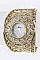 Stylish Filigree Leaf Bangle Watch LA-1704