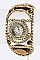 Stylish Crystal Adjustable Bracelet Watch LA-OB1219L18