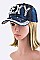 Crystal SEXY Embelished Fashion Denim Cap LA-HT277X135