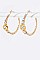 Fashion Mix Crystal Hoop Earrings