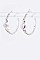Fashion Mix Crystal Hoop Earrings