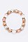 Pack of 12 Mix Crystal Beads Stretch Bracelets Set