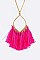 Fringe Tassels Pendant Necklace LA-CN4108