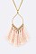 Fringe Tassels Pendant Necklace LA-CN4108