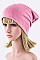 Classic Jersey Knit Beanie LA-DT2628-2