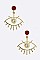 Pack of 12 Pearl Eye Earrings Set