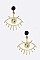 Pack of 12 Pearl Eye Earrings Set