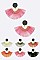 Pack of 12 Tassel Iconic Earrings Set