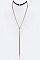 Chic Convertible Choker Long Necklace LA-MOS8281