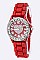 Fashionable Heart Crystal Fashion Watch LA-383HRT-MEDIUM