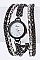 Stylish Layer Chains Bracelet Watch LA-1395
