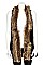 TRIM FAUX FUR OPEN VEST