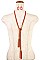 MULTI MESH CHAIN LONG NECKLACE SET