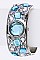 Fashionable Crystal Bangle Watch LA-165