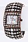 Fashionable Crystal Stretch Bracelet Watch LA-1761