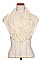 FRINGED TUBE INFINITY SCARF