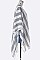 Stripe Printed Light Weight Kimono