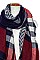 PLAID PRINTED BLANKET SCARF