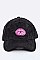 Lips Patch Ultra Suede Cap LA-EMH8595H