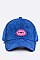 Lips Patch Ultra Suede Cap LA-EMH8595H
