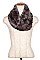 TWISTED ANIMAL TONE INFINITY SCARF