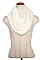 INFINITY LINE FAUX FUR SCARF