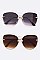 Pack of 12 Brow Bar Butterfly Oversize Sunglasses