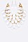 Iconic Resin Layer Bib Necklace Set