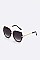 Pack of 12 Contrast Frame Butterfly Oversize Sunglasses Set