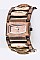 Stylish Crystal Bracelet Watch LA-438